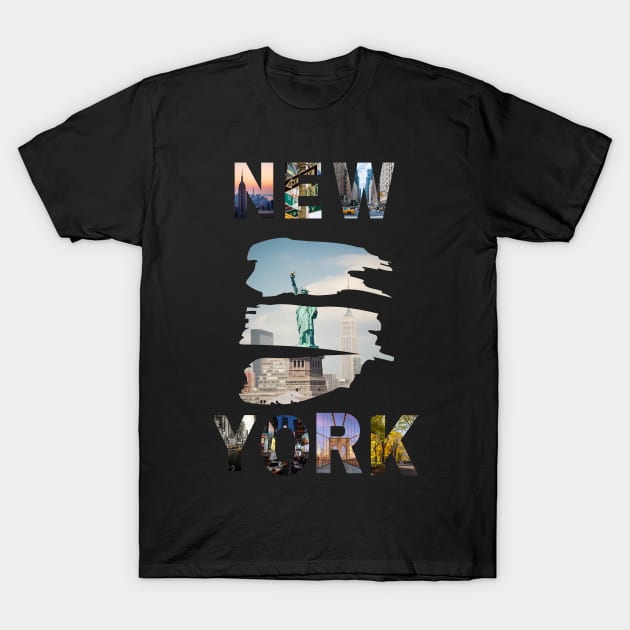 I Love New York T-Shirt by DarioNelaj